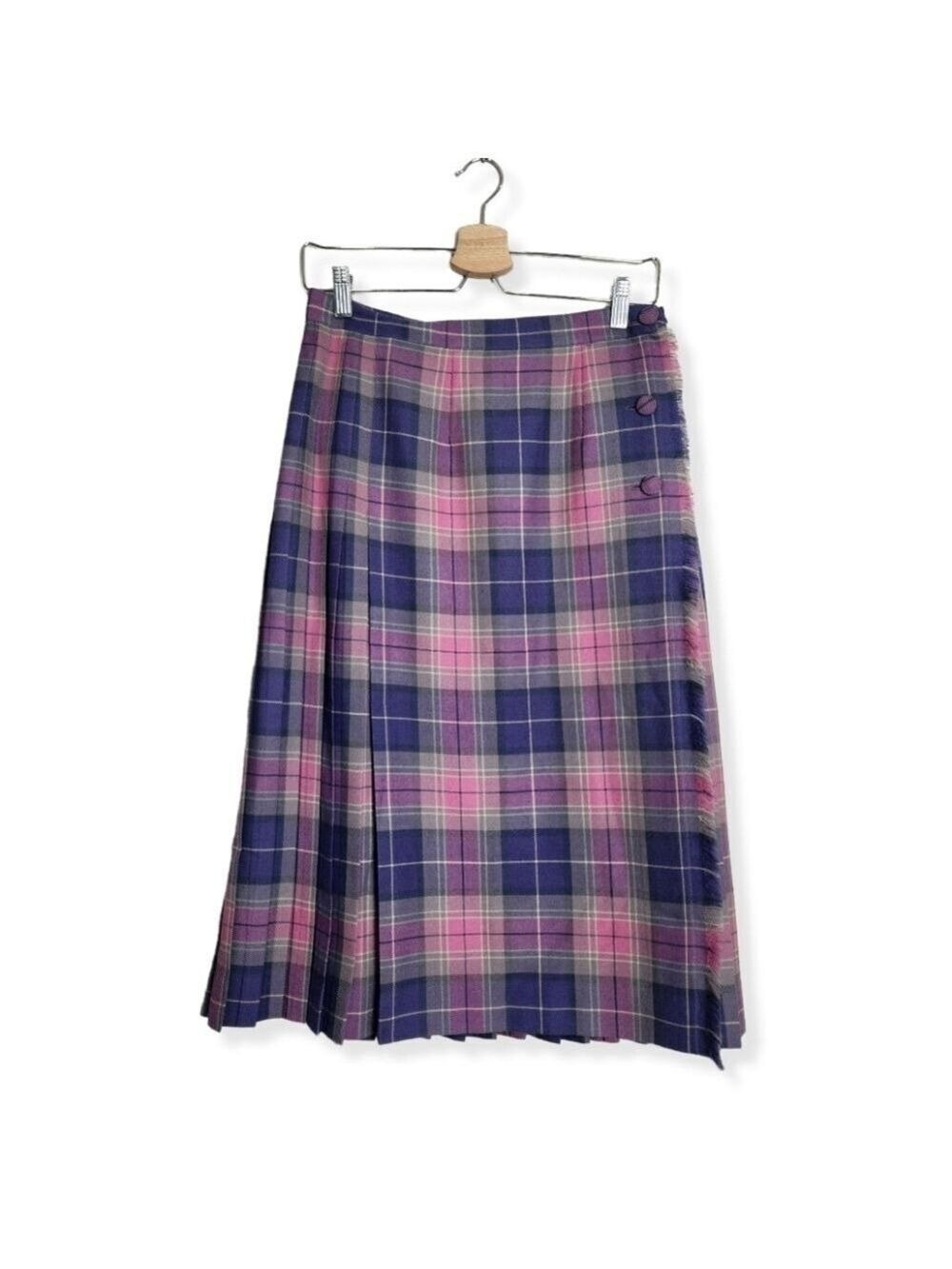 Vintage Surrey Classics Pure Wool Kilt Skirt